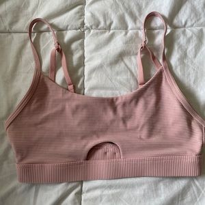 Lorna Jane pink sport bra